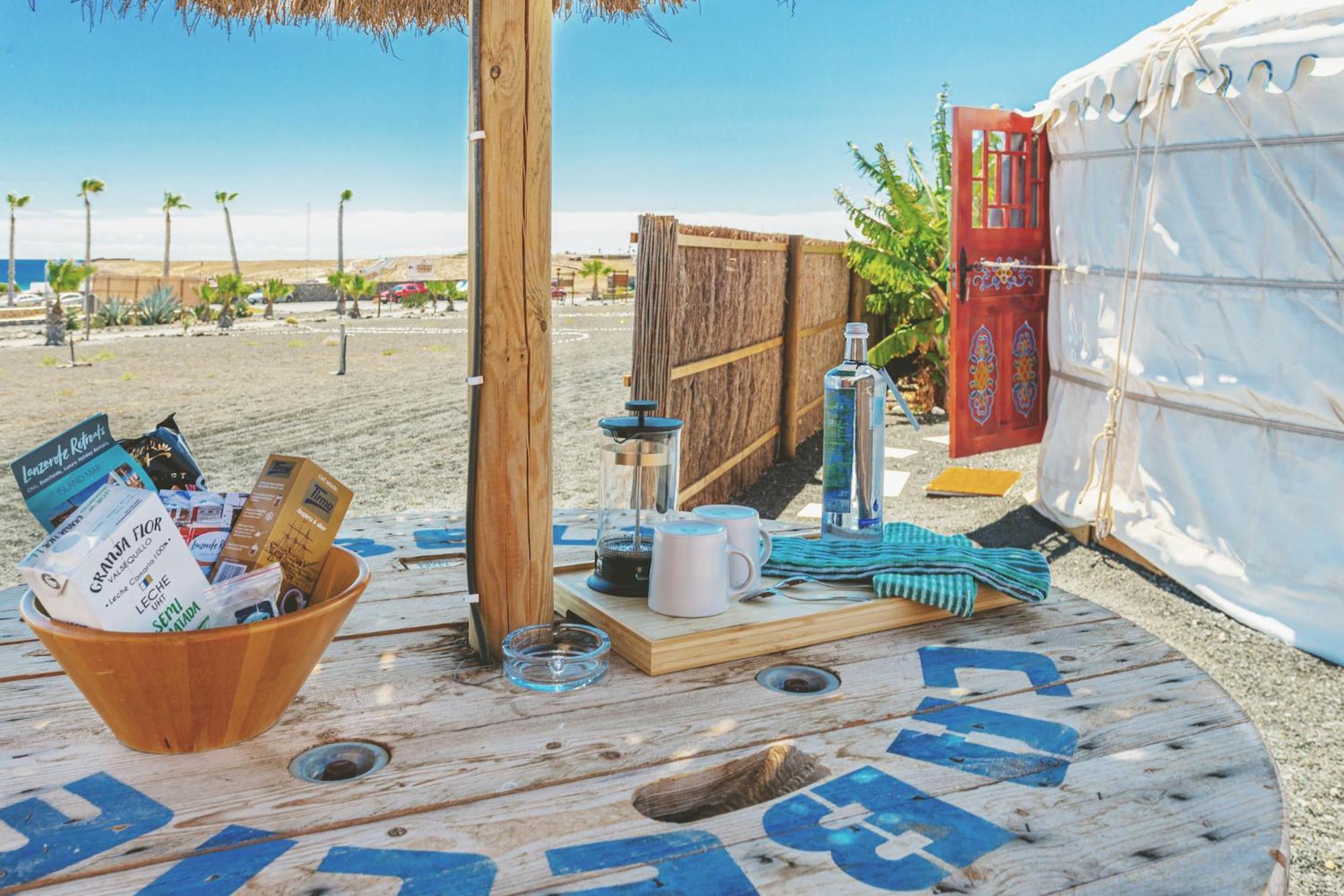 Finca De Arrieta Village - Yurts And Stone Cottages - Shared Pool - Walking Distance To Arrieta Beach - Eco Friendly Tabayesco Exterior foto