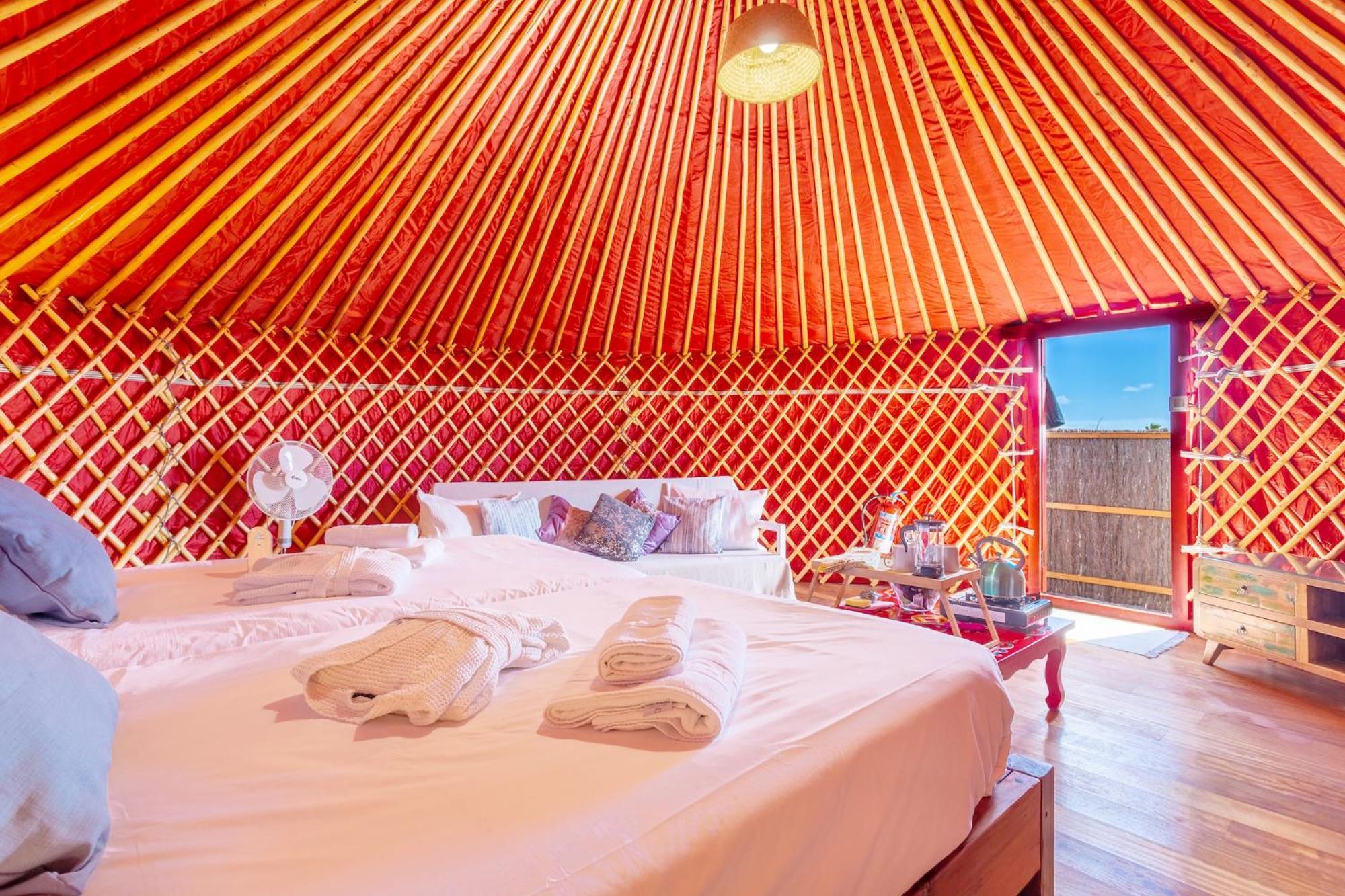Finca De Arrieta Village - Yurts And Stone Cottages - Shared Pool - Walking Distance To Arrieta Beach - Eco Friendly Tabayesco Exterior foto