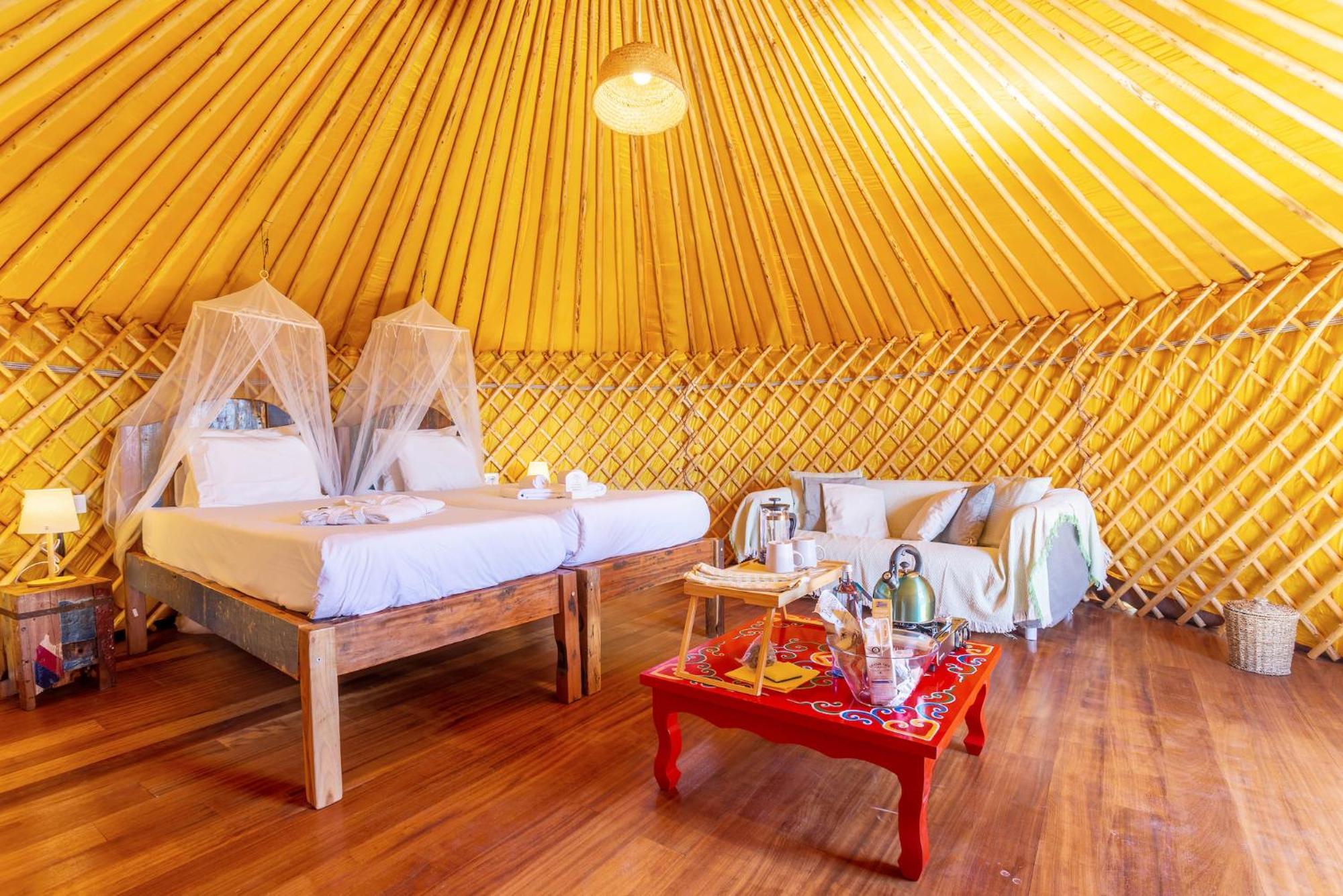 Finca De Arrieta Village - Yurts And Stone Cottages - Shared Pool - Walking Distance To Arrieta Beach - Eco Friendly Tabayesco Exterior foto