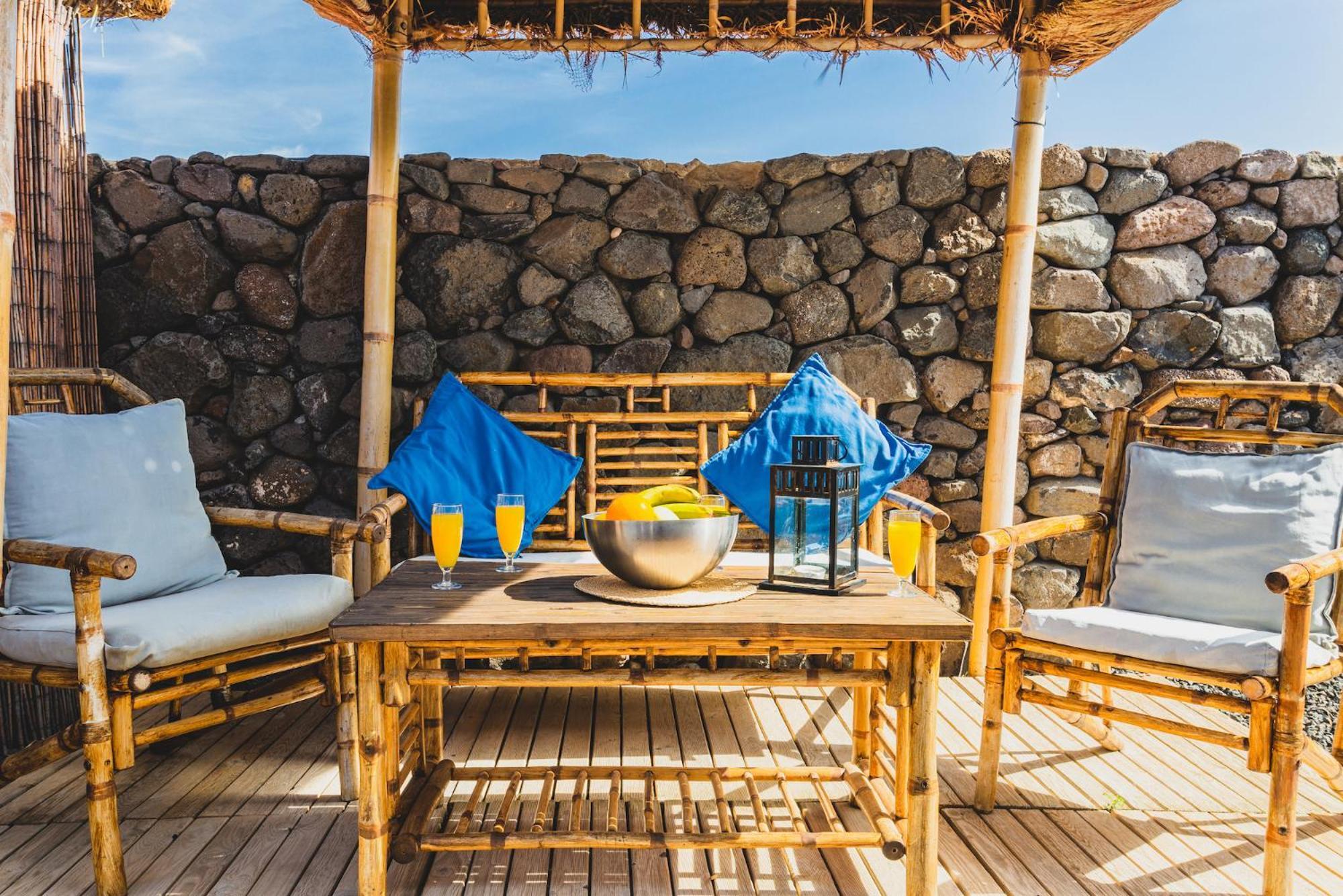 Finca De Arrieta Village - Yurts And Stone Cottages - Shared Pool - Walking Distance To Arrieta Beach - Eco Friendly Tabayesco Exterior foto